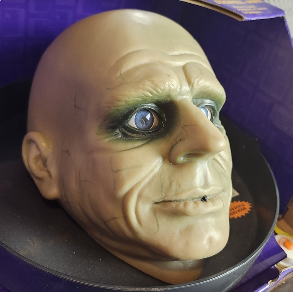 Gemmy Vintage "WANDERING EYE" Halloween Uncle Fester Candy Dish Motion Activated - Picture 5 of 8